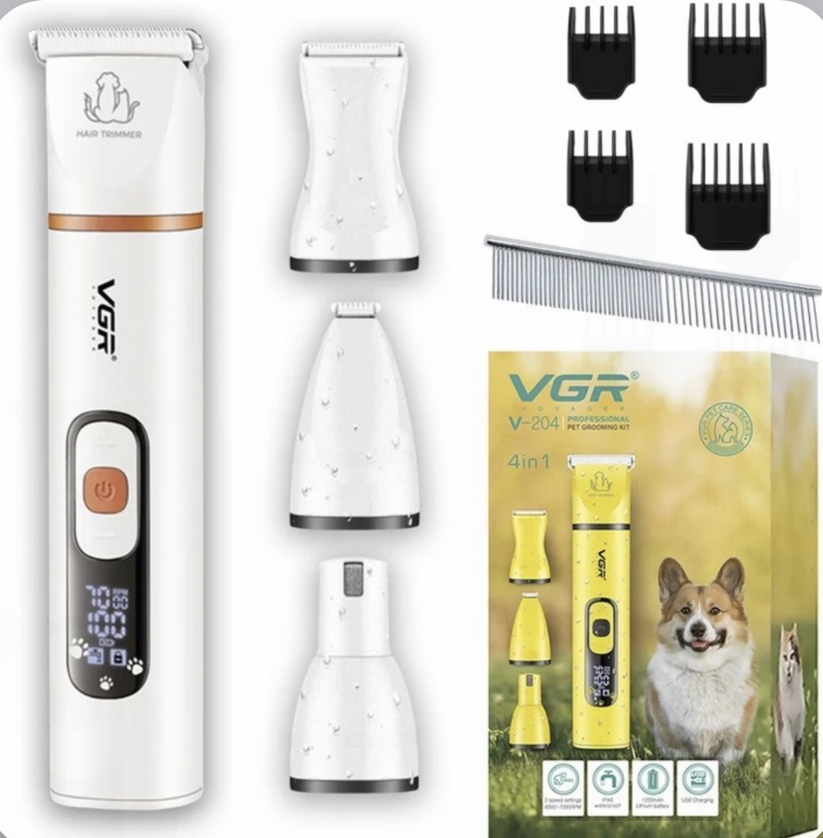 ماشین اصلاح حیوانات خانگی VGR مدل V-204